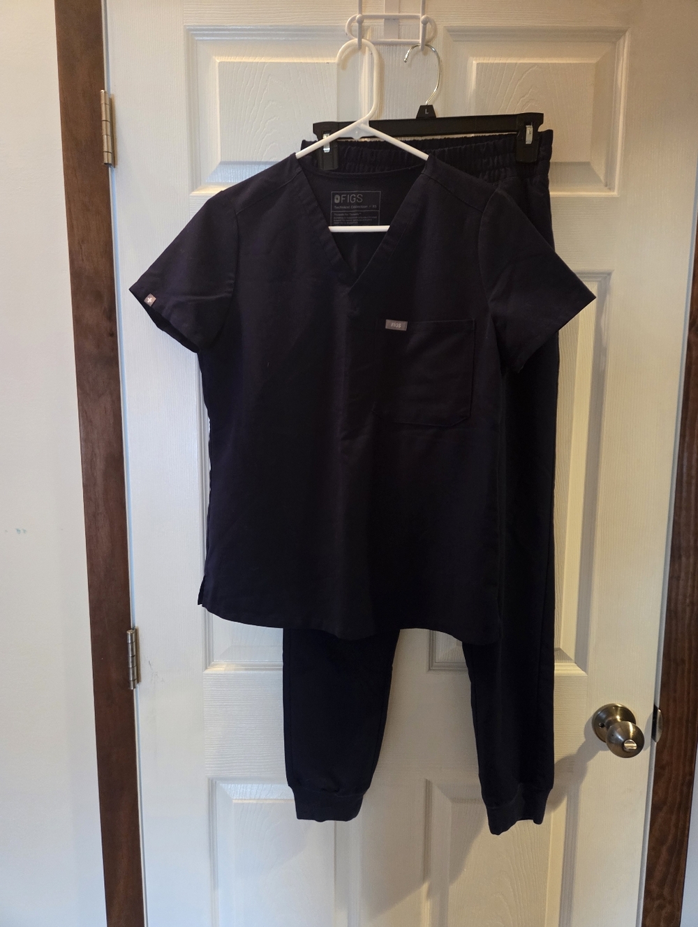 Figs Navy Scrub Set XS